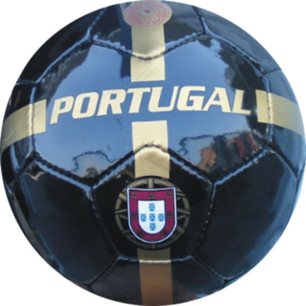 Bola Futebol PORTUGAL Preta Tamº5